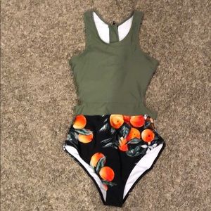 Cupshe one piece swim suit